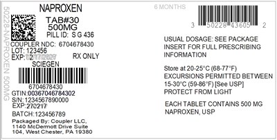 Label (50228 436 05 Naproxen 500mg 67046 784 30)